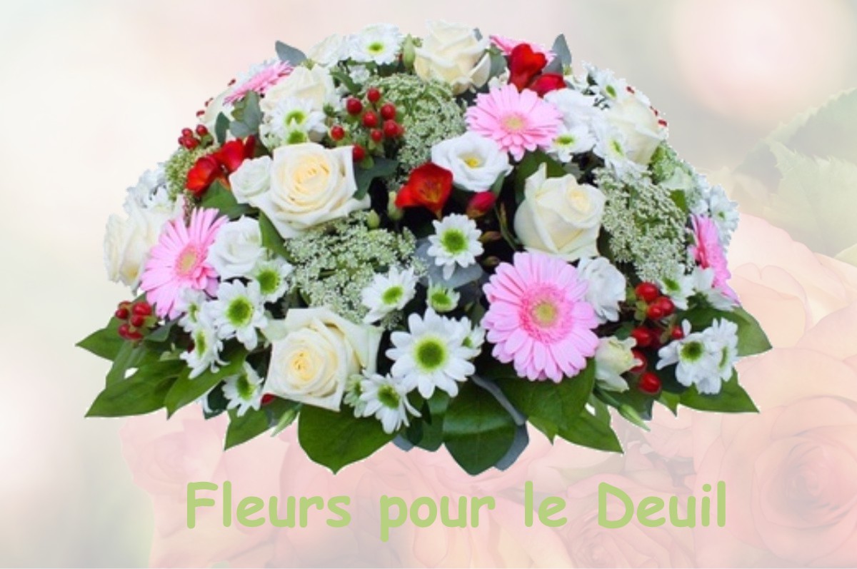 fleurs deuil BOURRON-MARLOTTE